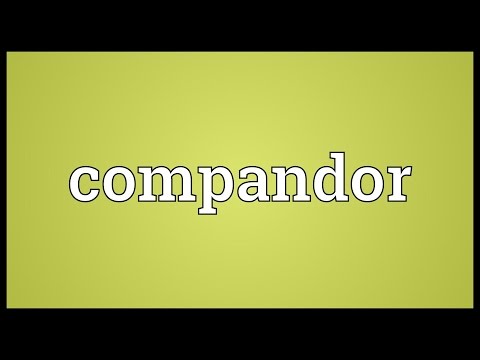 Compandor Meaning @adictionary3492