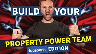 How to look for a PROPERTY TEAM using FaceBook?