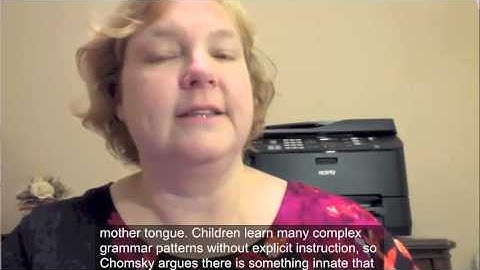 First Language Acquisition: How it happens