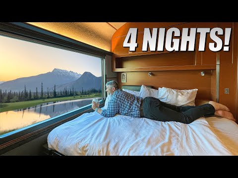 FIRST CLASS TRAIN Across Canada 🇨🇦 (4 Nights, 97 Hours!)