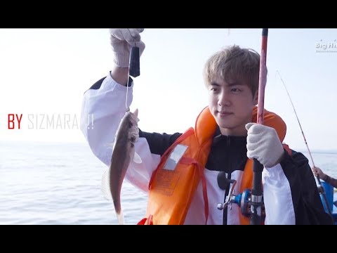 BTS -[VLOG] JIN fishing - ქართული გახმოვანებით - qartulad