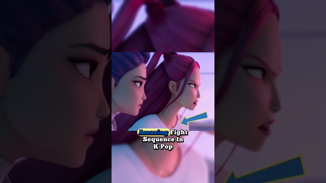 Amazing Fight Sequence In K-pop Demon Hunters - Takedown!