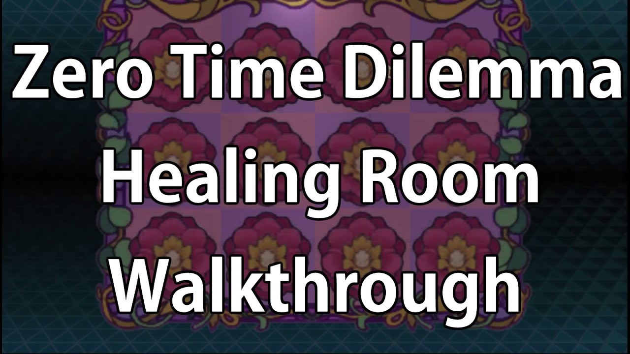 Healing Room Walkthrough Zero Escape Zero Time Dilemma YouTube
