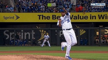 WS2014 Gm6: Ventura makes heads-up play to get Pence