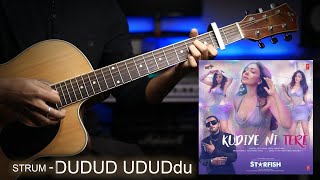 Kudiye Ni Tere Brown Rang (Honey Singh) Easy Guitar Chords & Strumming Lesson