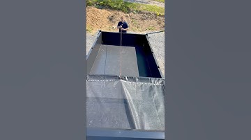 Here is How This Bwise Spring Loaded Tarp Works!