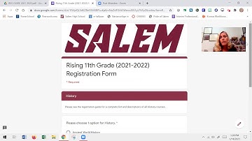 2021 Course Registration Instructions for Rising 11th Grade Students