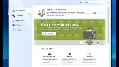 Firebug extension Install and Info