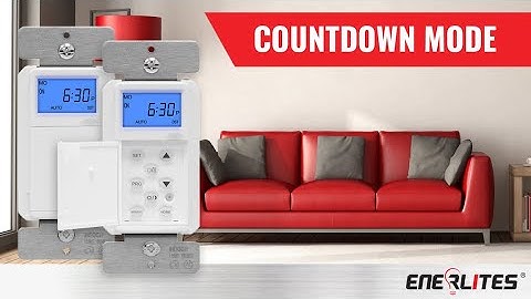 Countdown Mode | Enerlites HET01-H1