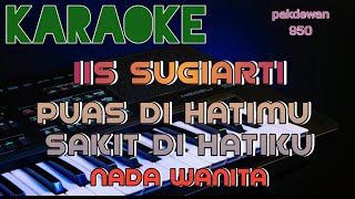 Puas Dihatimu Sakit Dihatiku || Iis Sugiarti || Karaoke || Cover