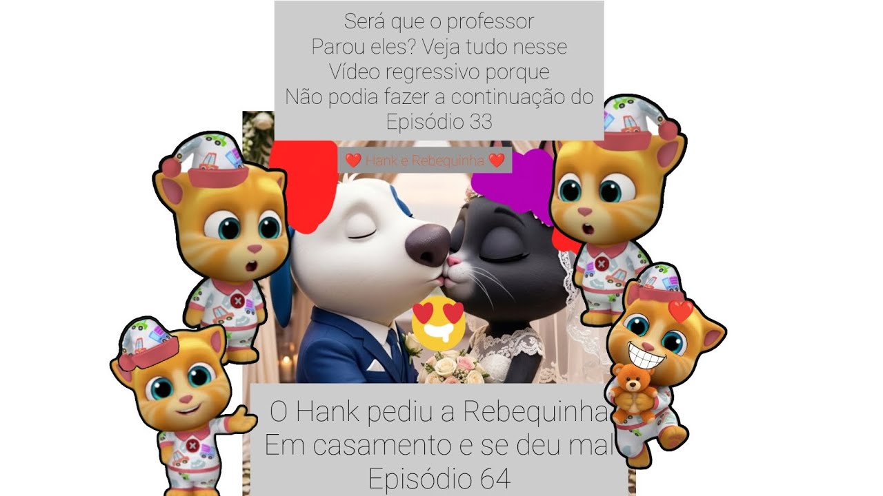 O Hank pediu a Rebequinha em casamento e se deu mal episódio 64 #casamento #episódio64 #casal 