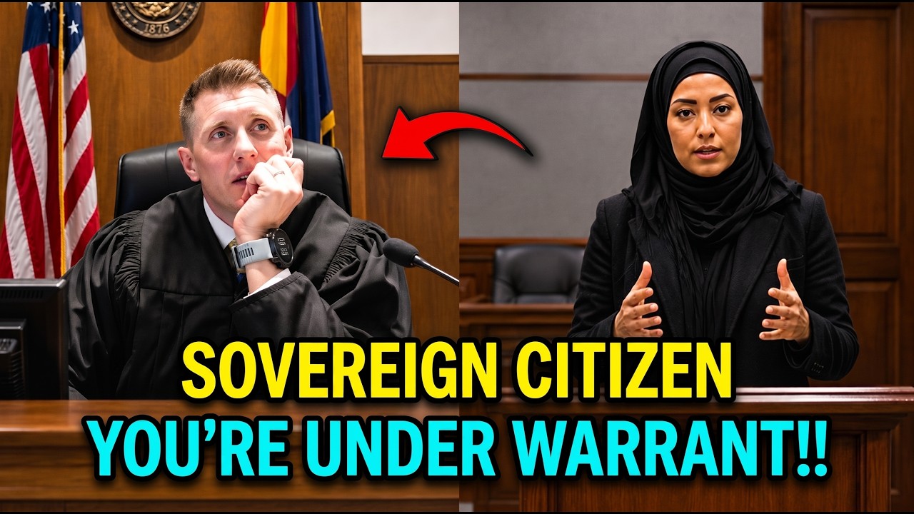 Sovereign Citizen REFUSES to Recognize the Court — Judge Stays Calm and Moves Forward