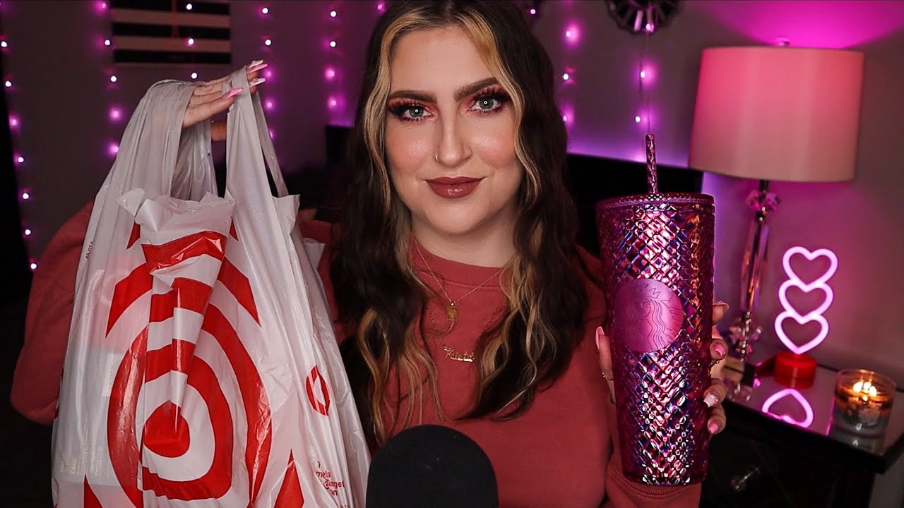 ASMR | Target Haul 💗 (Valentine’s Day Goodies)