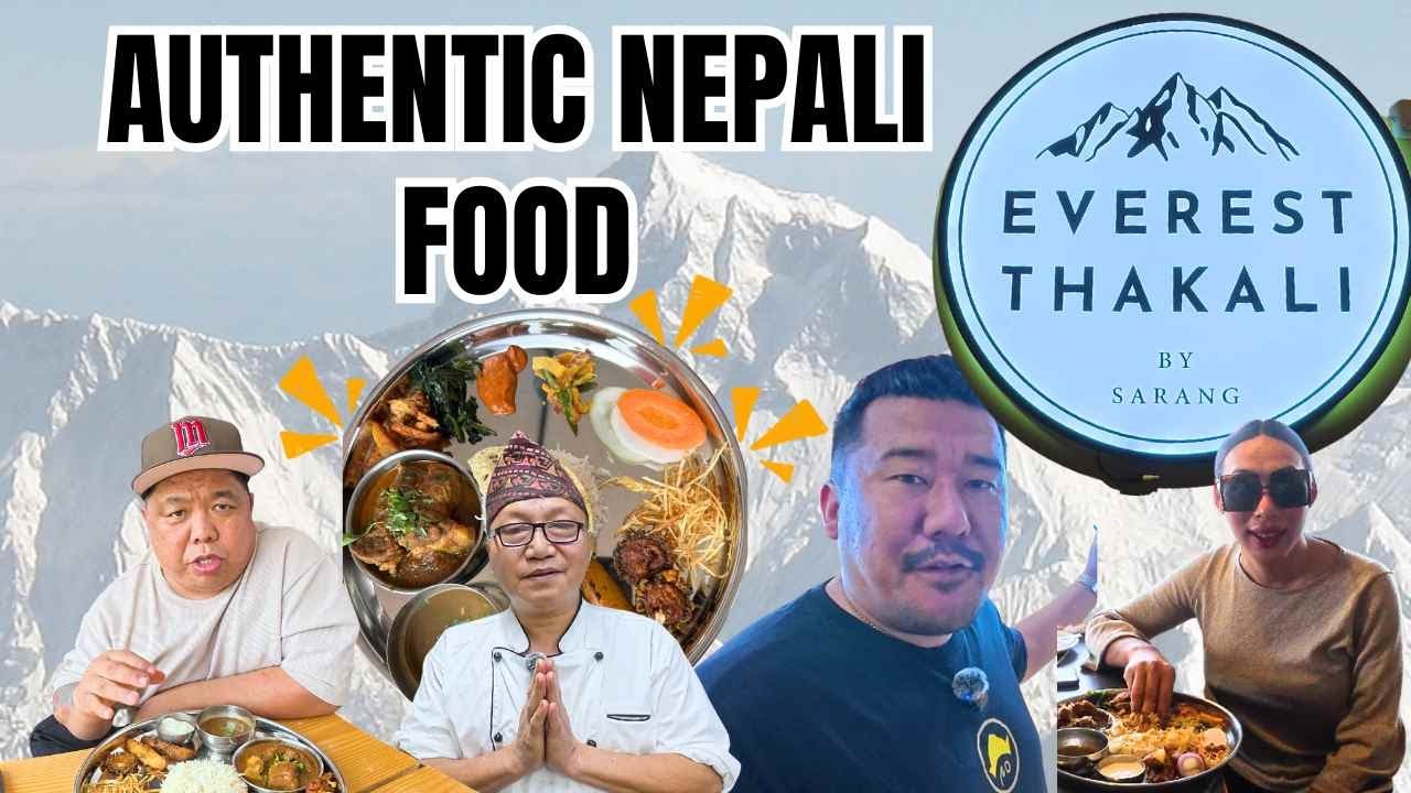 BEST THAKALI || EVEREST THAKALI DELHI || NEPALI FOOD || TIBETAN FOOD || TIBETAN VLOGGER 2025