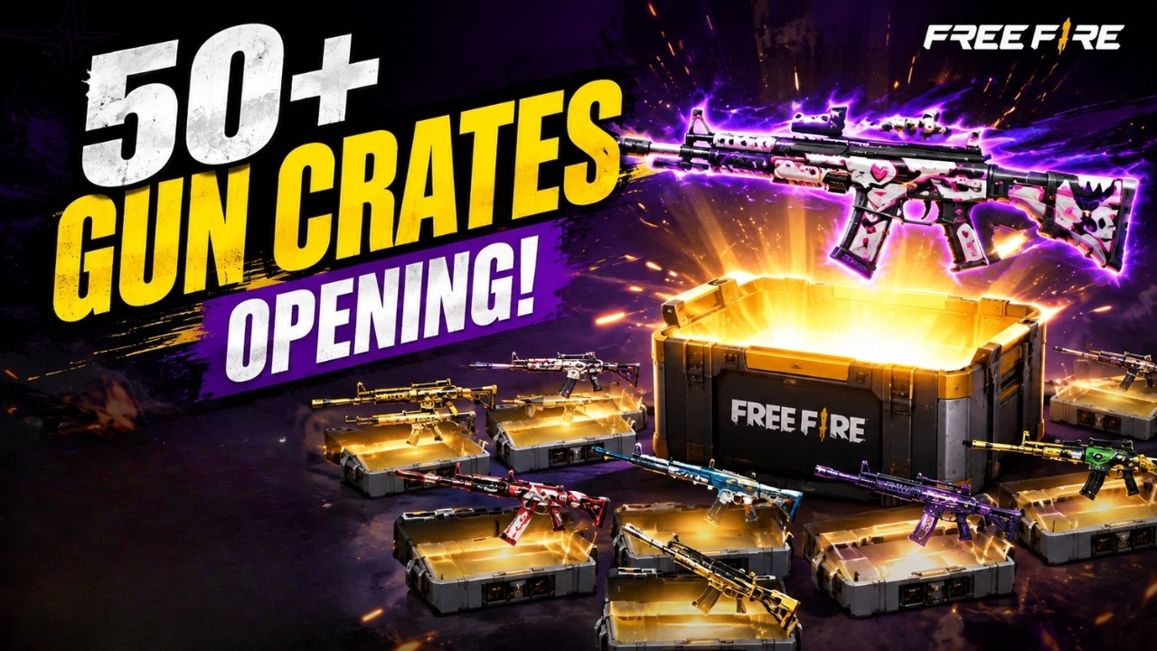 FREE FIRE ||  COLLECTION || ANKIT FF || CRATES OPENING