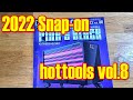 2022年【 Snapon japan hottools Vol.8】スナップオン ジャパン ホットツールズ vol.8 屋外観覧用 snap-on