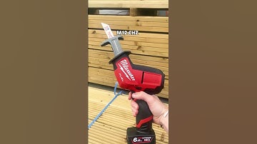 Milwaukee Hackzalls™ One-Handed Reciprocating Saws 🔥 M18 & M12 | #milwaukee #milwaukeehackzall