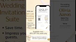 💌 Tradition Meets Technology — Beautifully want the elegance of a printed invitation 😀