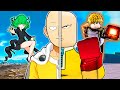 If one punch man actually played roblox battlegrounds