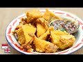 KRIUK Tapi EMPUK! Resep Tahu Goreng Bawang Lengkap Dengan Saus Cocolnya [Tanpa Terigu]