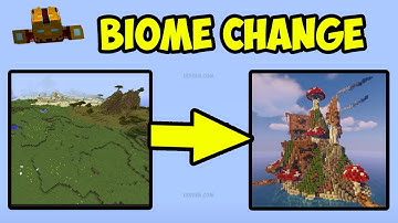 Minecraft how to change biome (EASY)