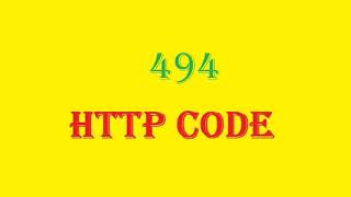 494 Request header too large