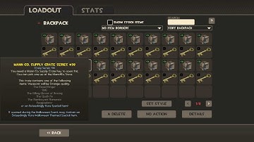 TF2 33-ish random crate unboxing