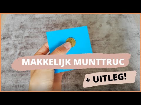 Video: Hoe Te Leren Om Goocheltrucs Met Munten Te Doen