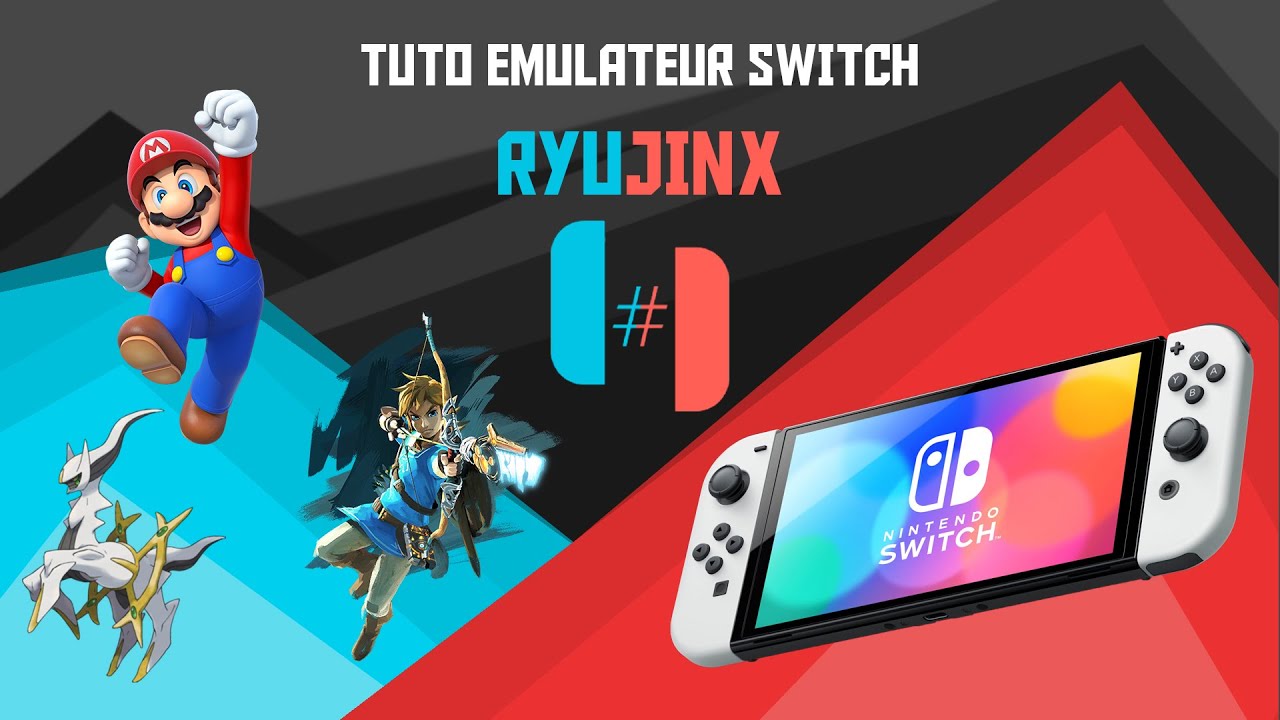 Ryujinx - Switch - Tuto - Mettre à jour ses jeux sous Ryujinx. 