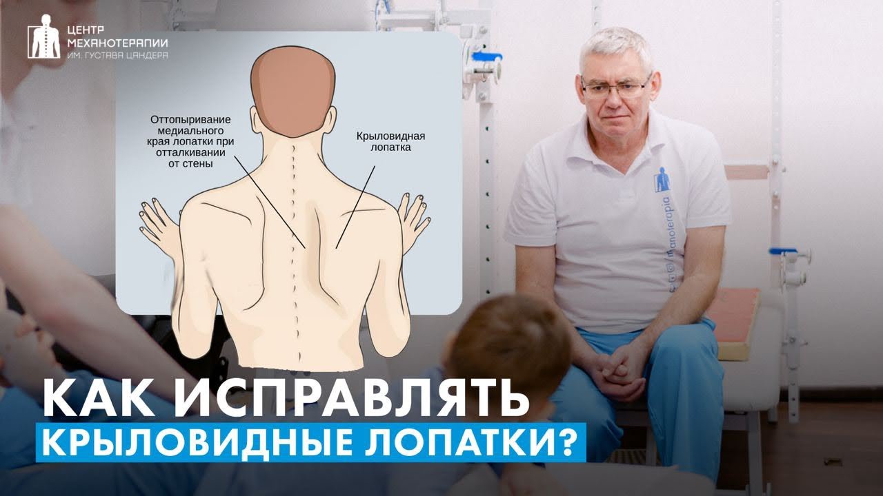 Крыловидные лопатки - YouTube