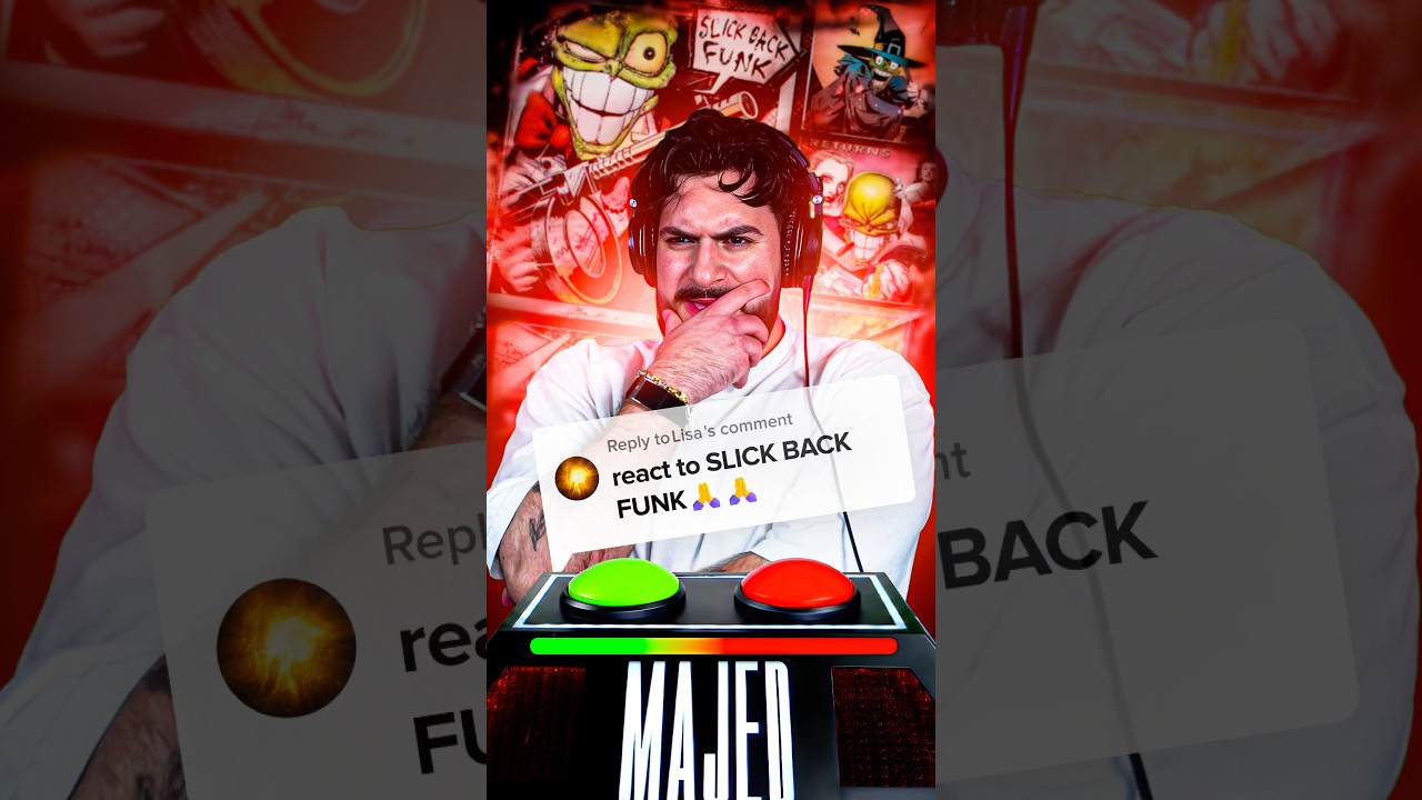 Majed reacts to SLICK BACK FUNK