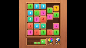 Merge Number Wood Block Puzzle | Puzzle Wood Gameplay | Puzzle Wood Block Game | Android