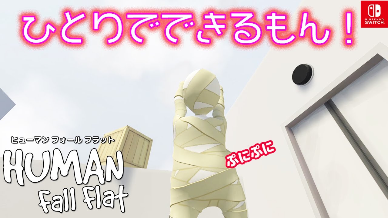 ひとりでクリアを目指していく！！【Human: Fall Flat ＃1】