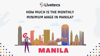 How Much is the Monthly Minimum Wage in Manila | Livetecs