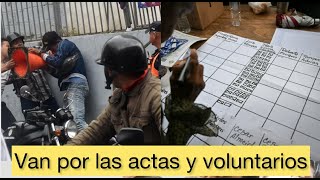 VAN POR LAS ACTAS Y VOLUNTARIOS | CAIGA QUIEN CAIGA | FACTORES DE PODER