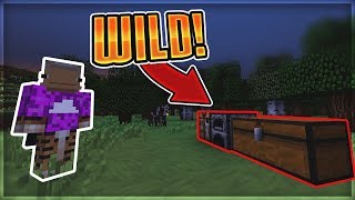 LIVING IN THE WILDERNESS #3 - MAKING THE BASE!!!