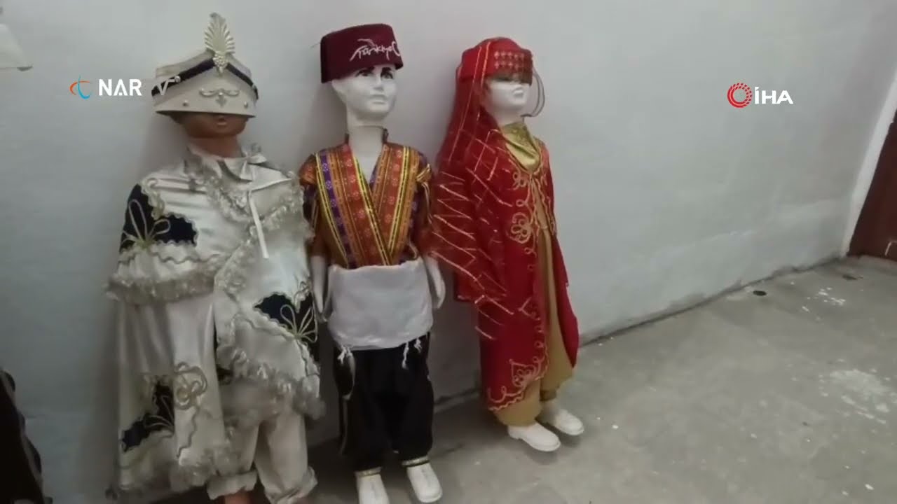 Asırlık Maraş abaları Tarihi Taş Han Çarşısı'nda yaşatılıyor