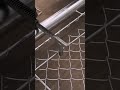Chain link fence mesh assembly process #short #machinery #tools