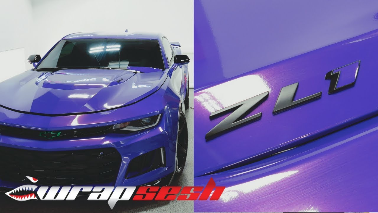 Plum Explosion Camaro ZL1!