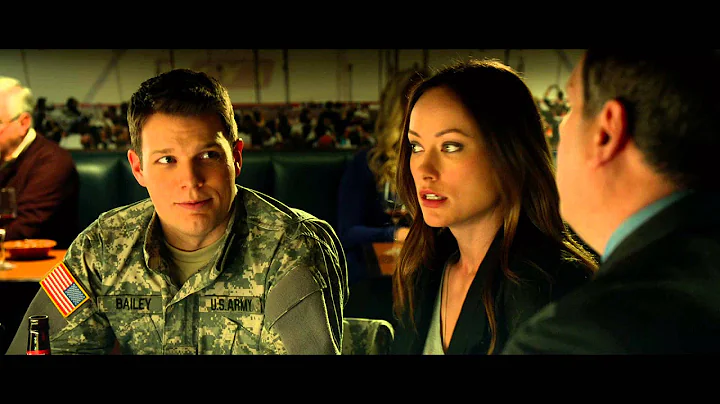 LTC Mike Pusateri with Olivia Wilde & Jake Lacy