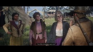 Red Dead Redemption 2-  Arthur Saves Tilly and Karen