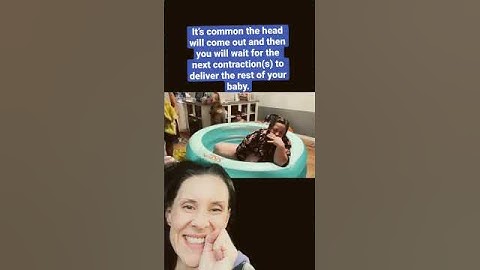 🤯Birth can look like THIS (CALM PEACEFUL WATERBIRTH)🙏❤️ #birth #shorts