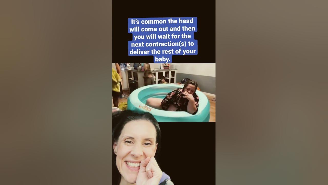 🤯Birth can look like THIS (CALM PEACEFUL WATERBIRTH)🙏❤️ #birth #shorts