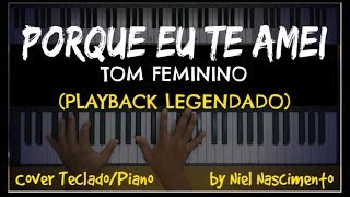 🎤 🎹 Infinitamente Mais (PLAYBACK LEGENDADO no Piano) Arianne, by