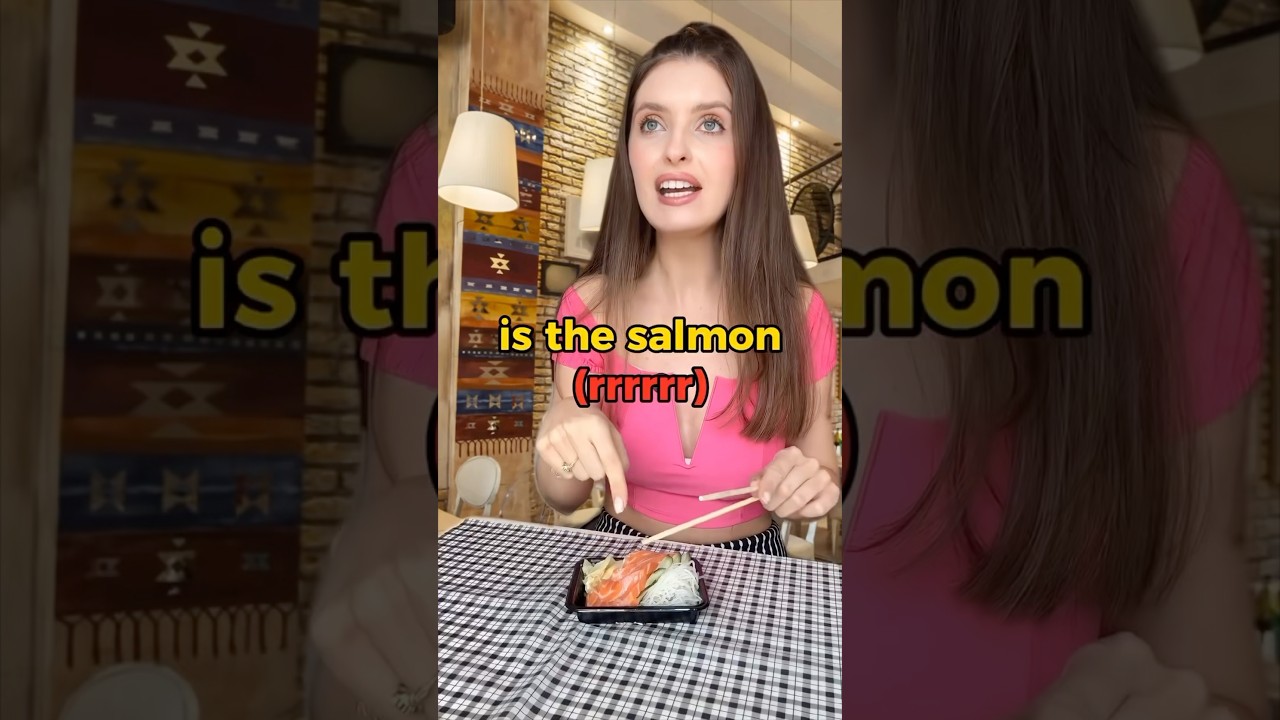 Trying to eat seafood 🍣: Install & Improve Your English Vocabulary