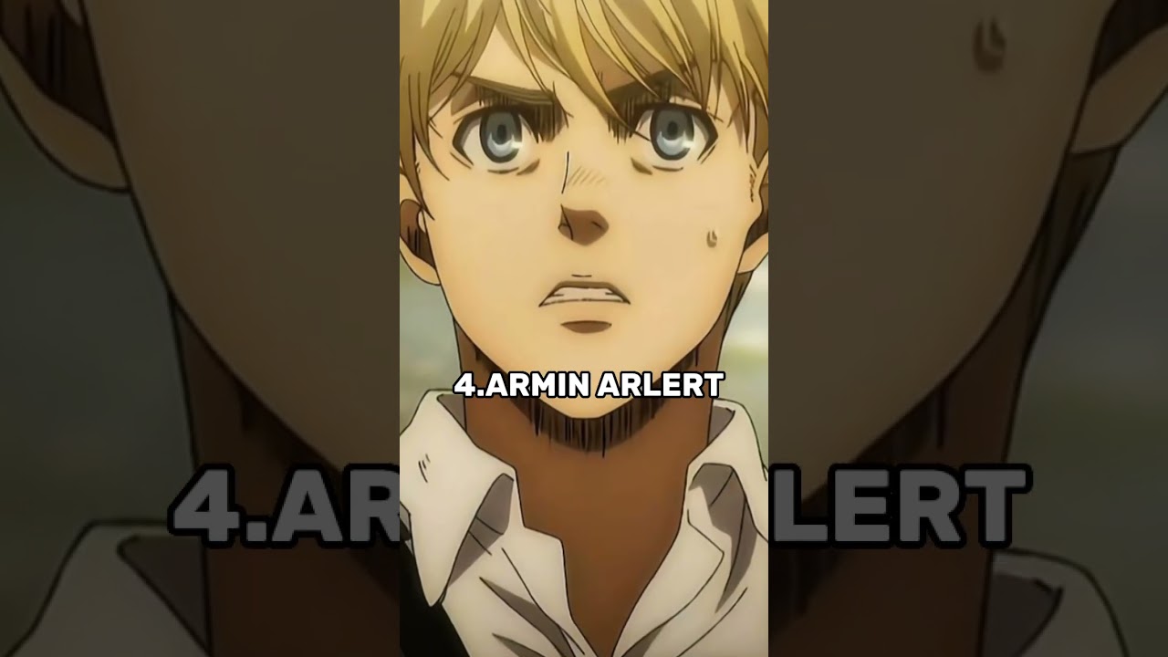 TOP 5 BEST ATTACK ON TITAN CHARACTERS OF ALL TIME [ATTACK ON TITAN]