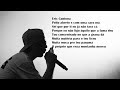 Dillaz - Cantona (Letra)