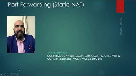 18-Cisco Port Forwarding (Static NAT)