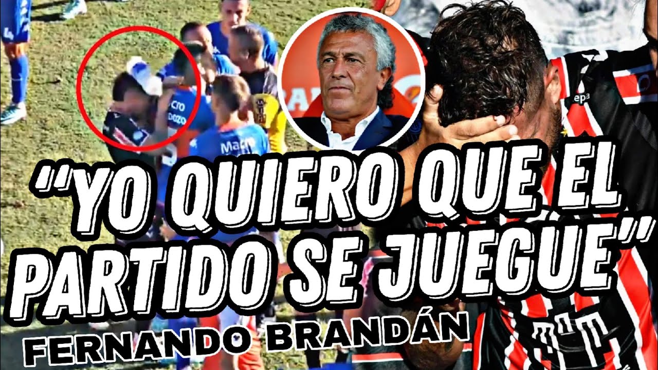 🔥 HABLÓ FERNANDO BRANDÁN de CHACARITA, agredido por un hincha de TIGRE ...