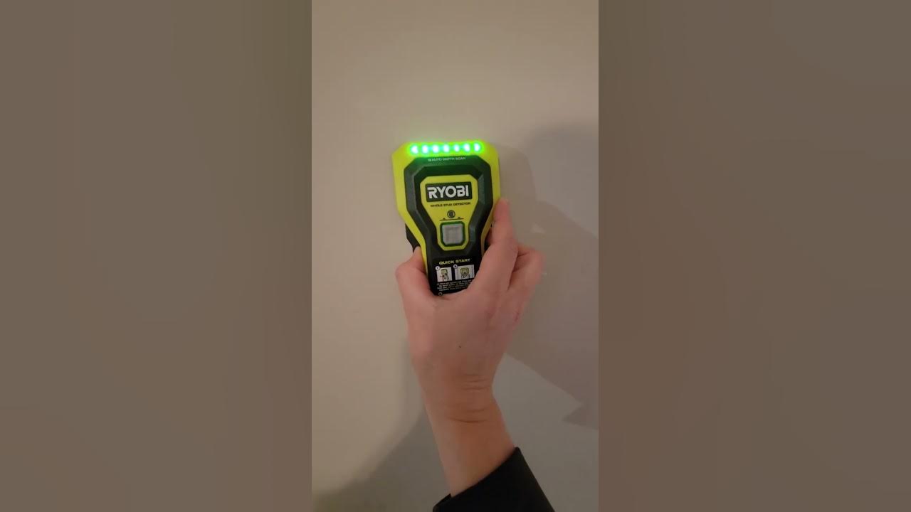 Ryobi Whole Stud Finder ESF5002 YouTube
